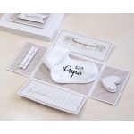 Baba bejelentő ajándék – zokni kis dobozban