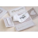 zívecskés ajándékdoboz babaváró hír bejelentéséhez