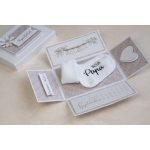 Baba bejelentő ajándék – zokni kis dobozban