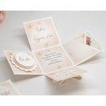 Keresztszülő felkérő doboz - Lány