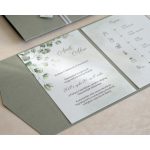 greenery esküvői meghívó