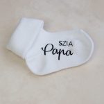 Baba bejelentő zokni